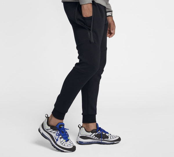 Спортивные штаны Nike Sportswear Tech Fleece Casual Sports Long Pants Black, черный — фото 4