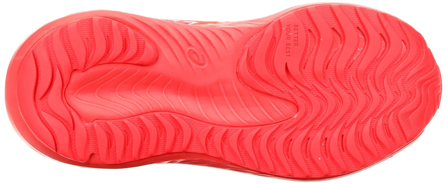 Детские кроссовки для мальчиков с принтом Gel-noosa Tri 16 PS ASICS, Flash Red White — фото 2