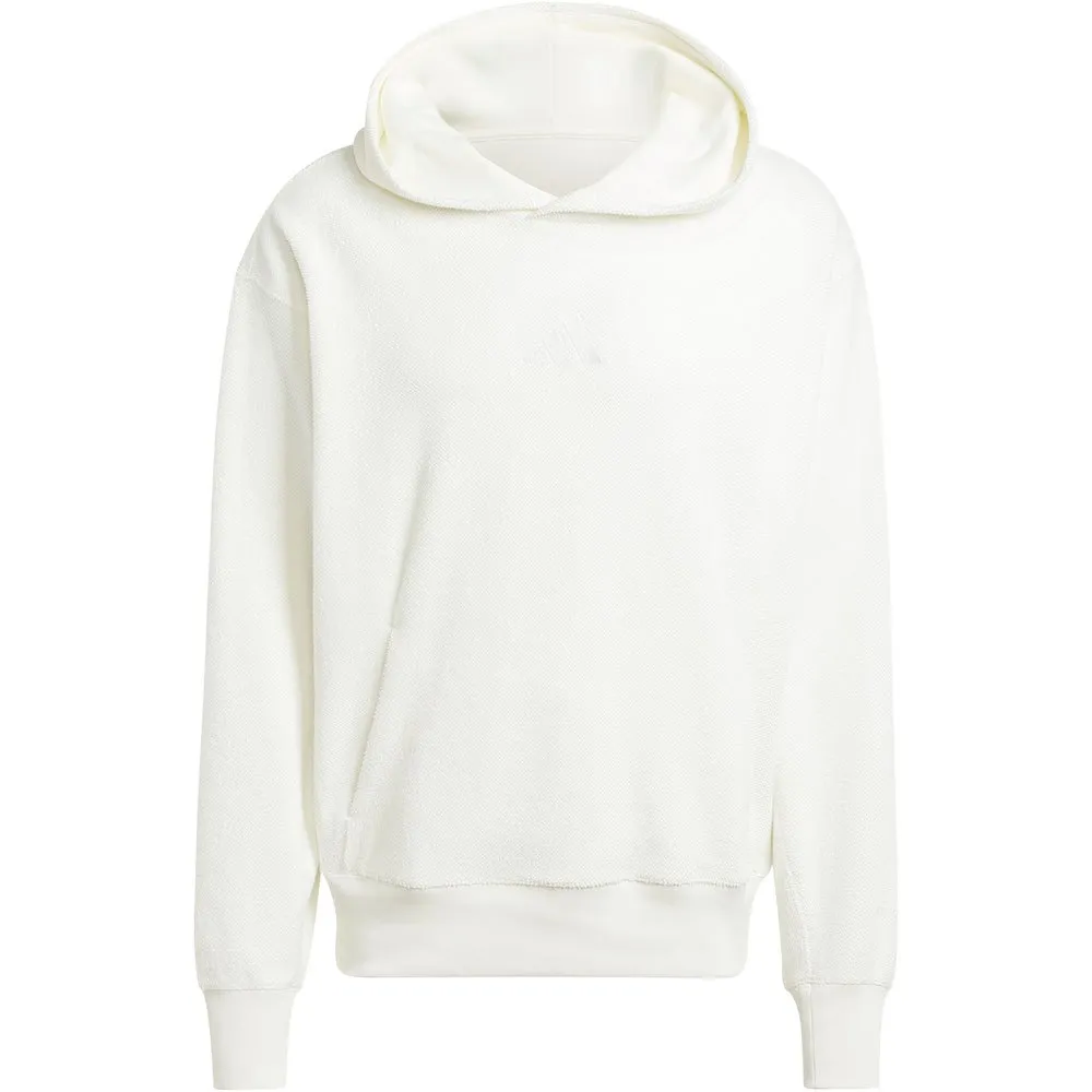 Худи adidas Elevated All SZN Terry Loop, белый — фото 3