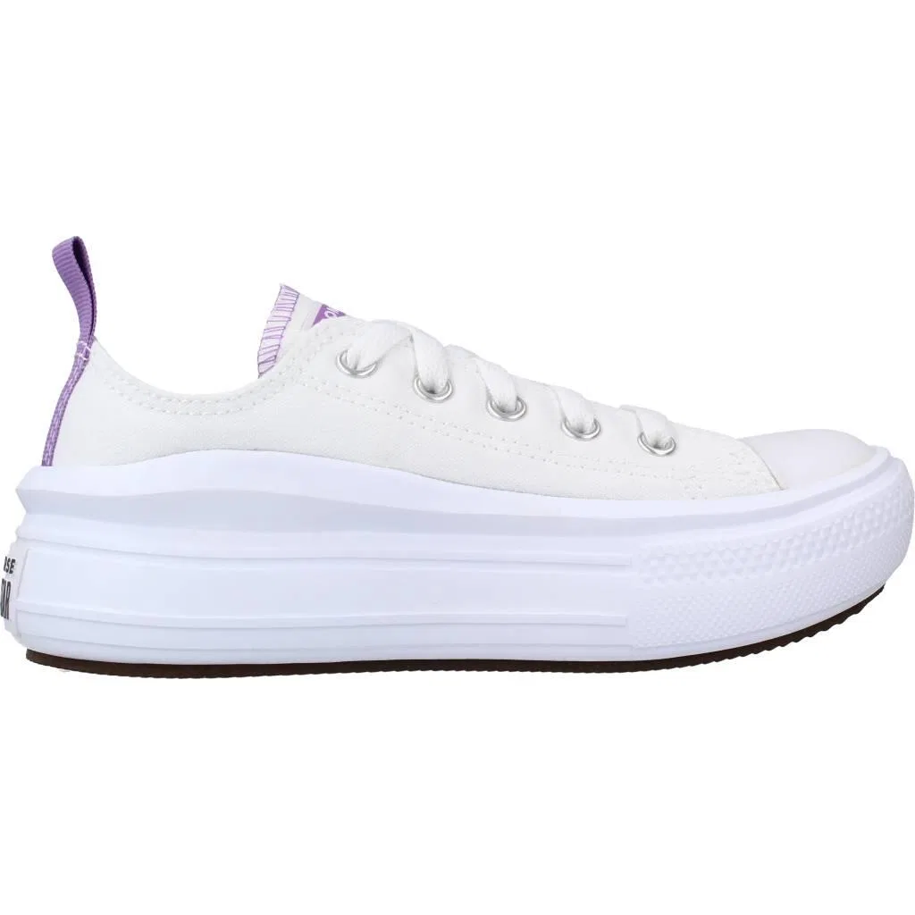 Детские кеды Converse Chuck Taylor All Star Move Ox, Цвет: Weiss — фото 4