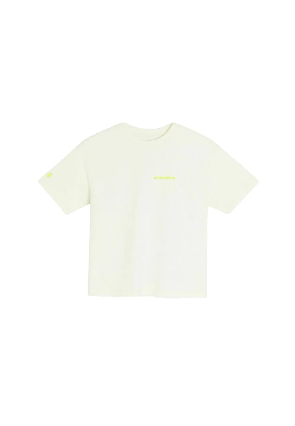 Cltn k check - print t-shirt Diverse, Off White — фото 4