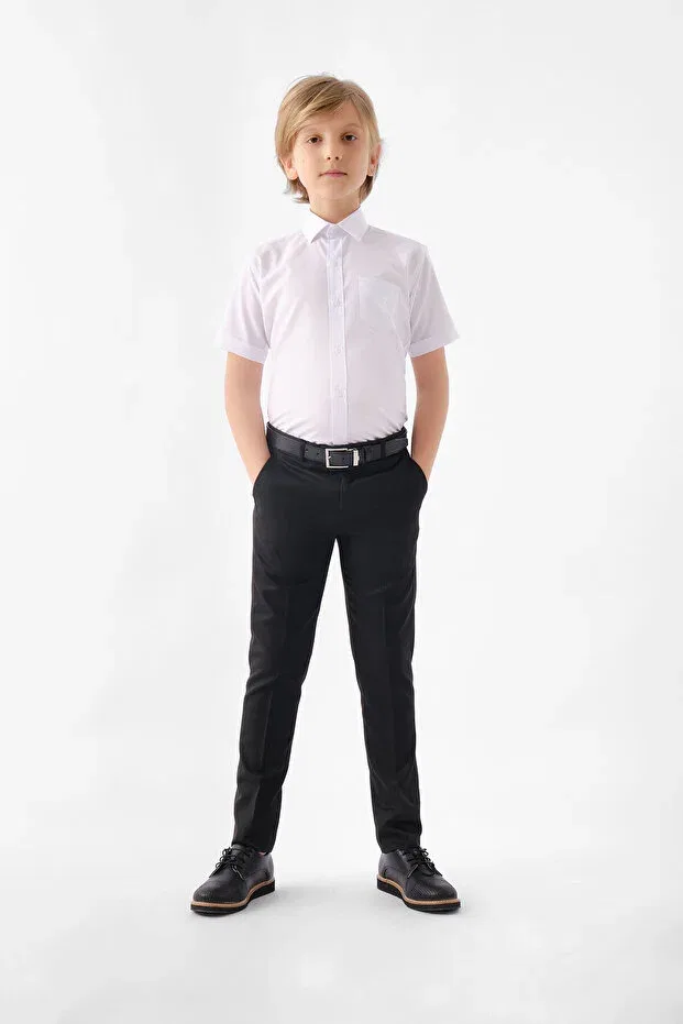 Детские брюки для мальчиков классические Doctor Junior, Black