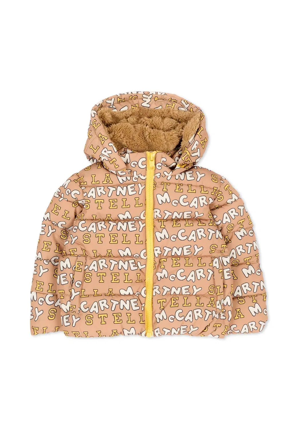 Джубботто - зимняя куртка Stella Mccartney Kids, Beige