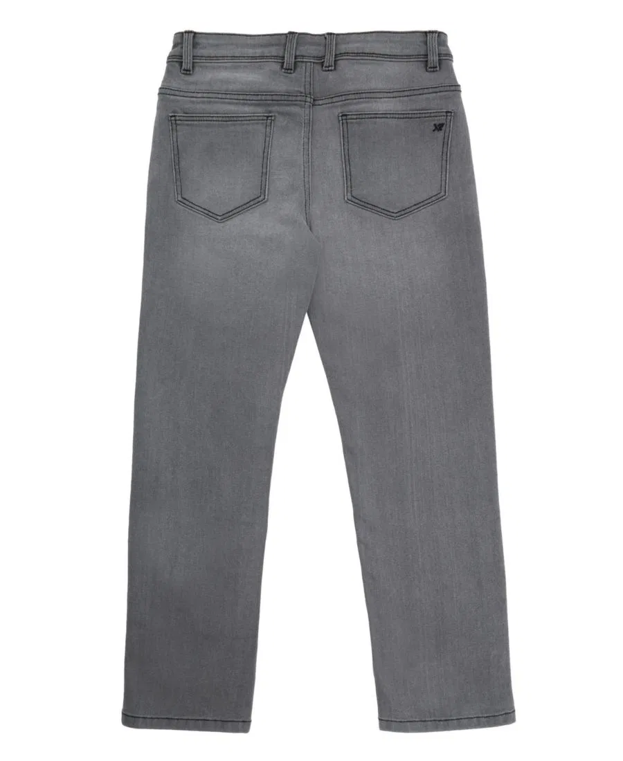 Джинсы слим-фит с застежкой на пуговицу и молнию XRAY, Silver Denim — фото 3