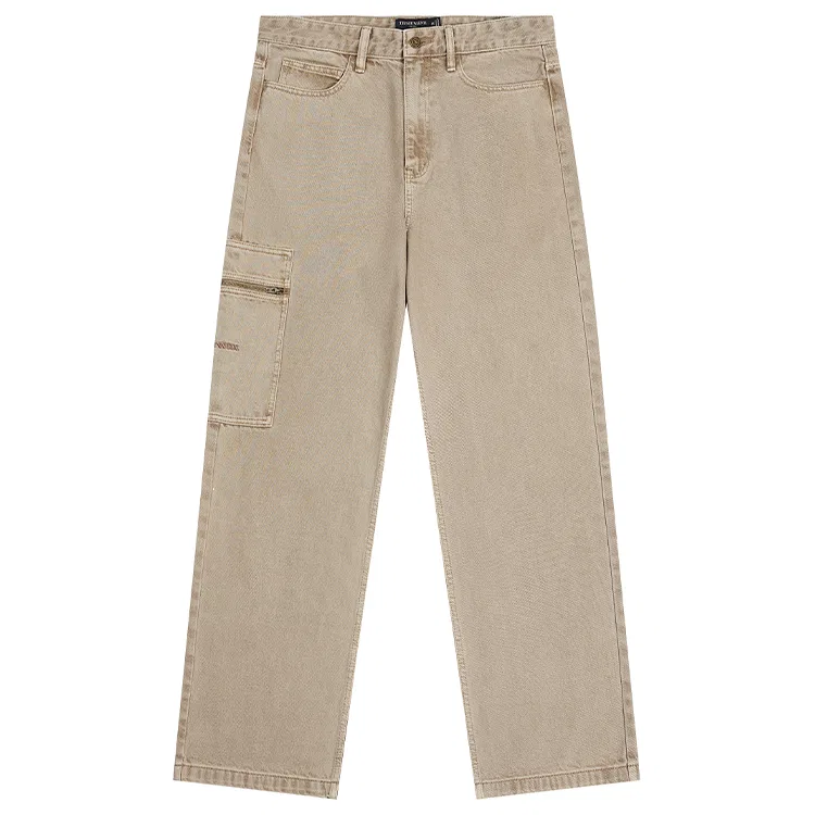 Детские джинсы прямого кроя с эффектом потертости Yellow Mud Denim Teenie Weenie Men, Yellow Mud Denim