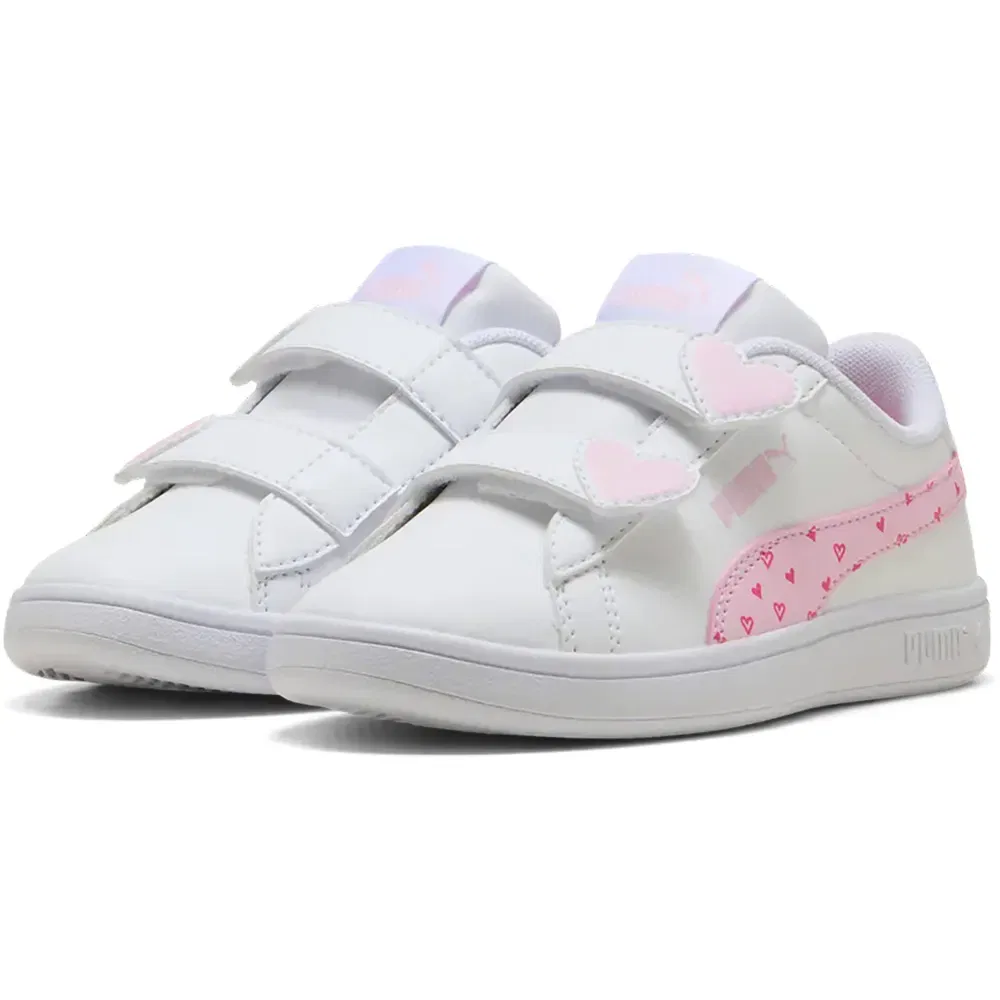 Кроссовки Smash 30 Hearty V PS Puma, белый — фото 2
