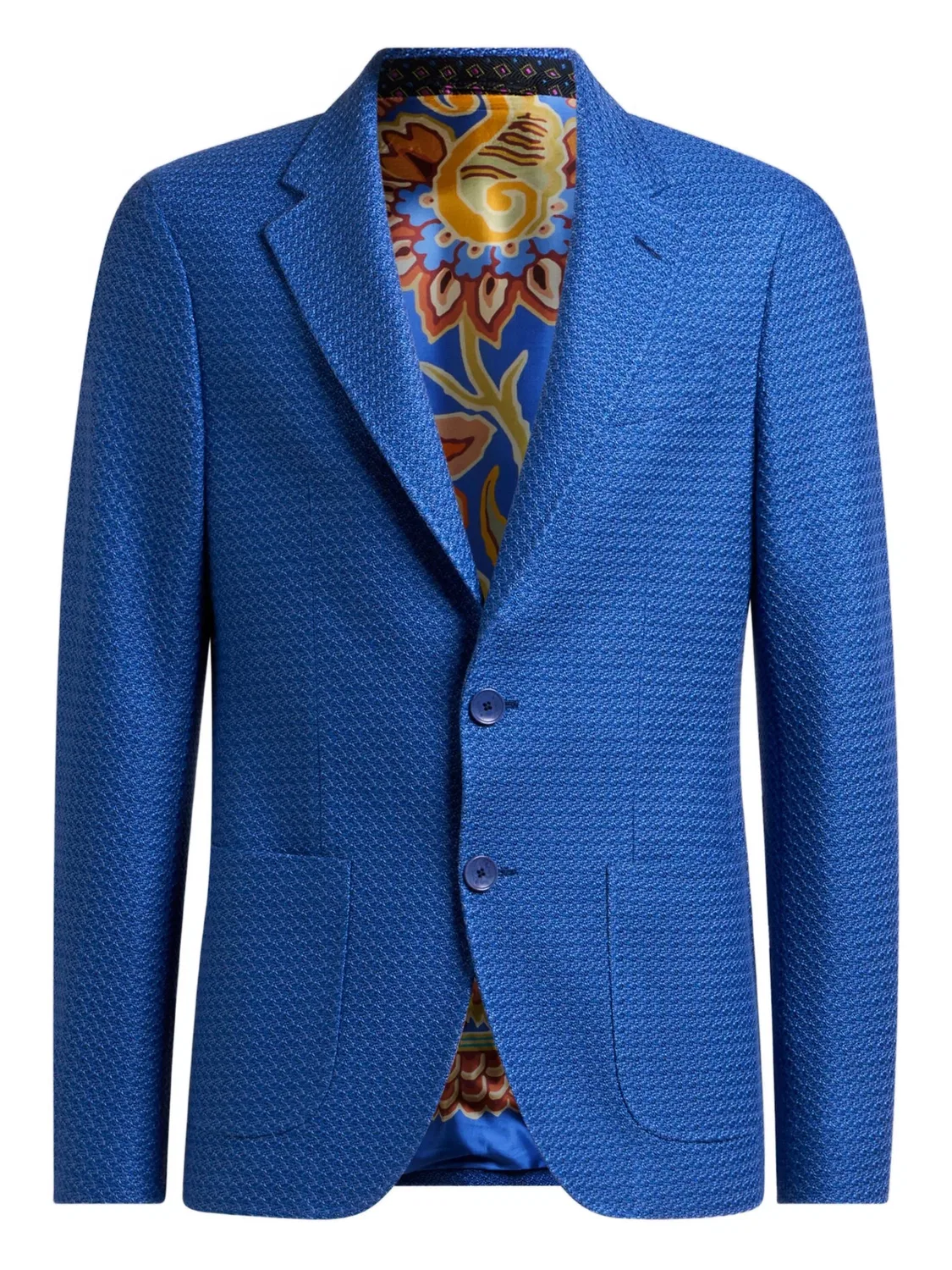 Тканевый пиджак ETRO, синий