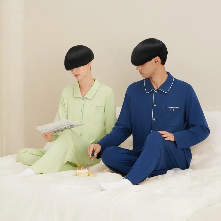 Детский комплект пижам с принтом BANANA IN, Chestnut Gray — фото 4