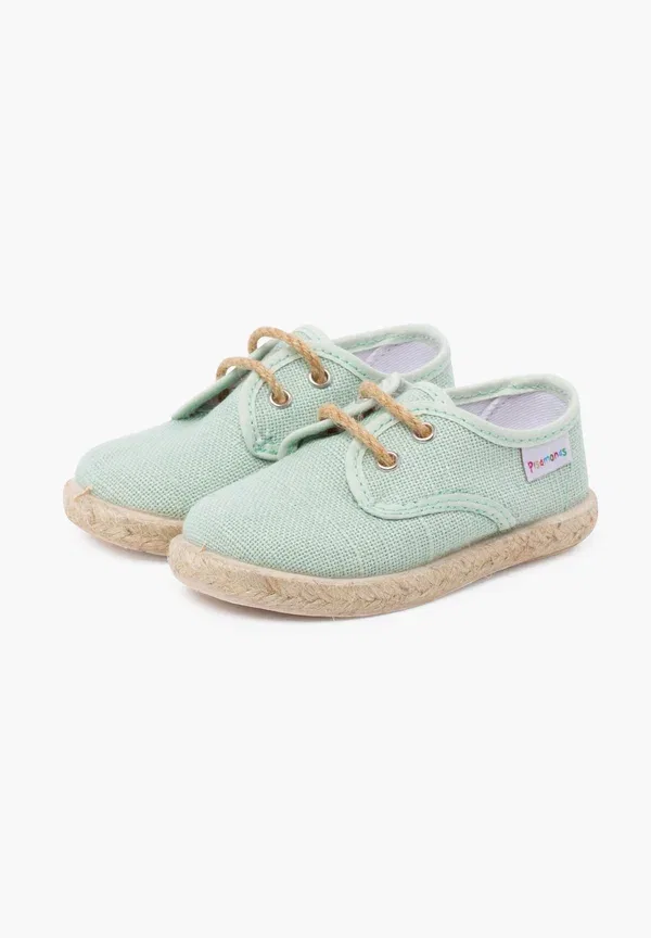 Кеды с плоской подошвой Espadrilles Pisamonas, Verde Agua, зеленый — фото 2