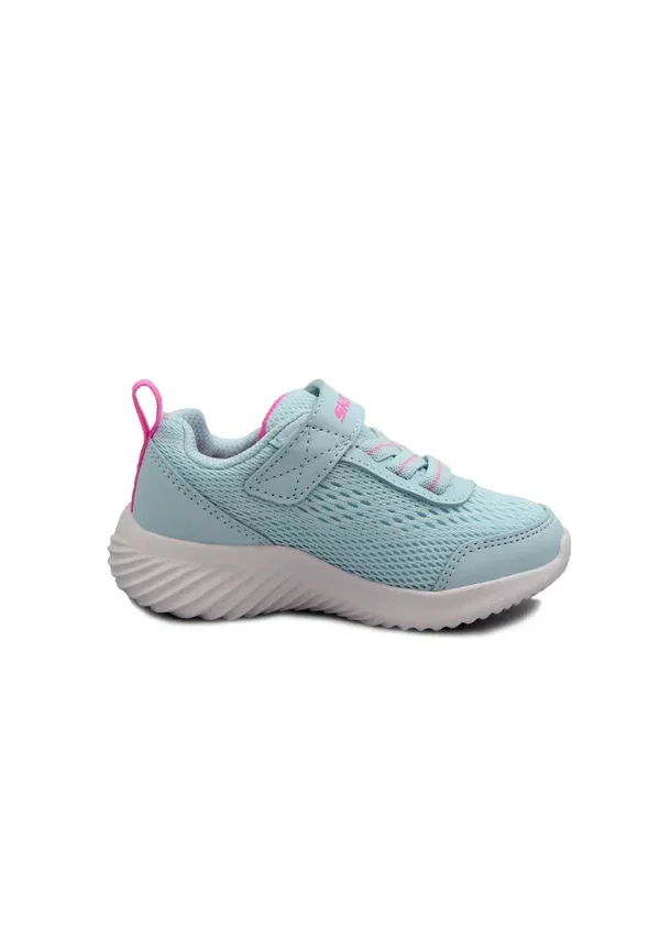 Кроссовки с принтом Free and easy, Skechers, Azzurro, небесно-голубой — фото 3