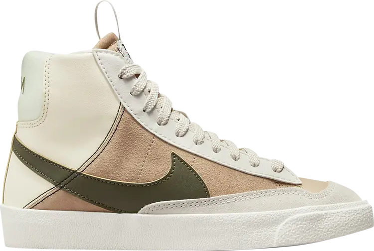 

Кроссовки Nike Blazer Mid '77 SE GS 'Dance - Sanddrift', коричневый