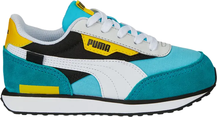 

Кроссовки Puma Future Rider Play On Little Kid Blue Atoll, синий