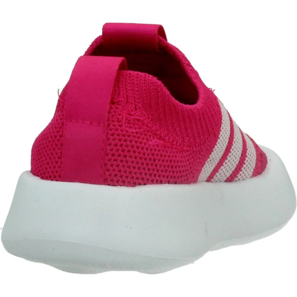 Детские кроссовки с верхом из текстиля BUBBLECOMFY I Adidas, Rosa — фото 3