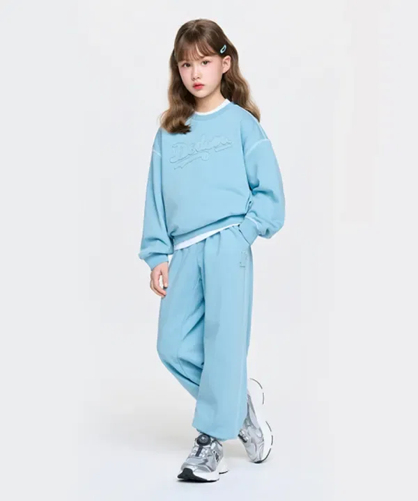 Спортивный костюм с логотипом, Street Basic Mlb Kids, L.Aqua Blue — фото 3