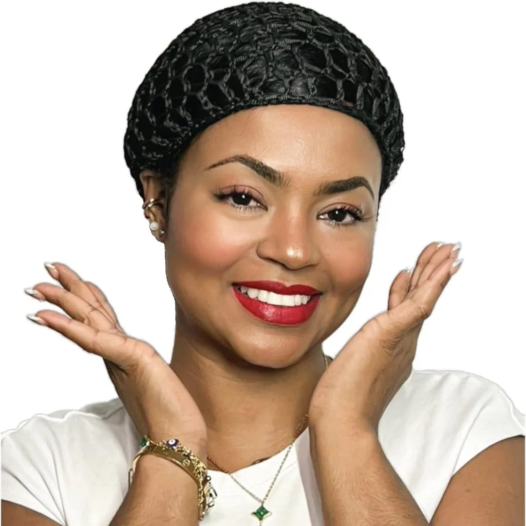 Сетка для волос Tubi Mesh Crochet Hair Net, Черный