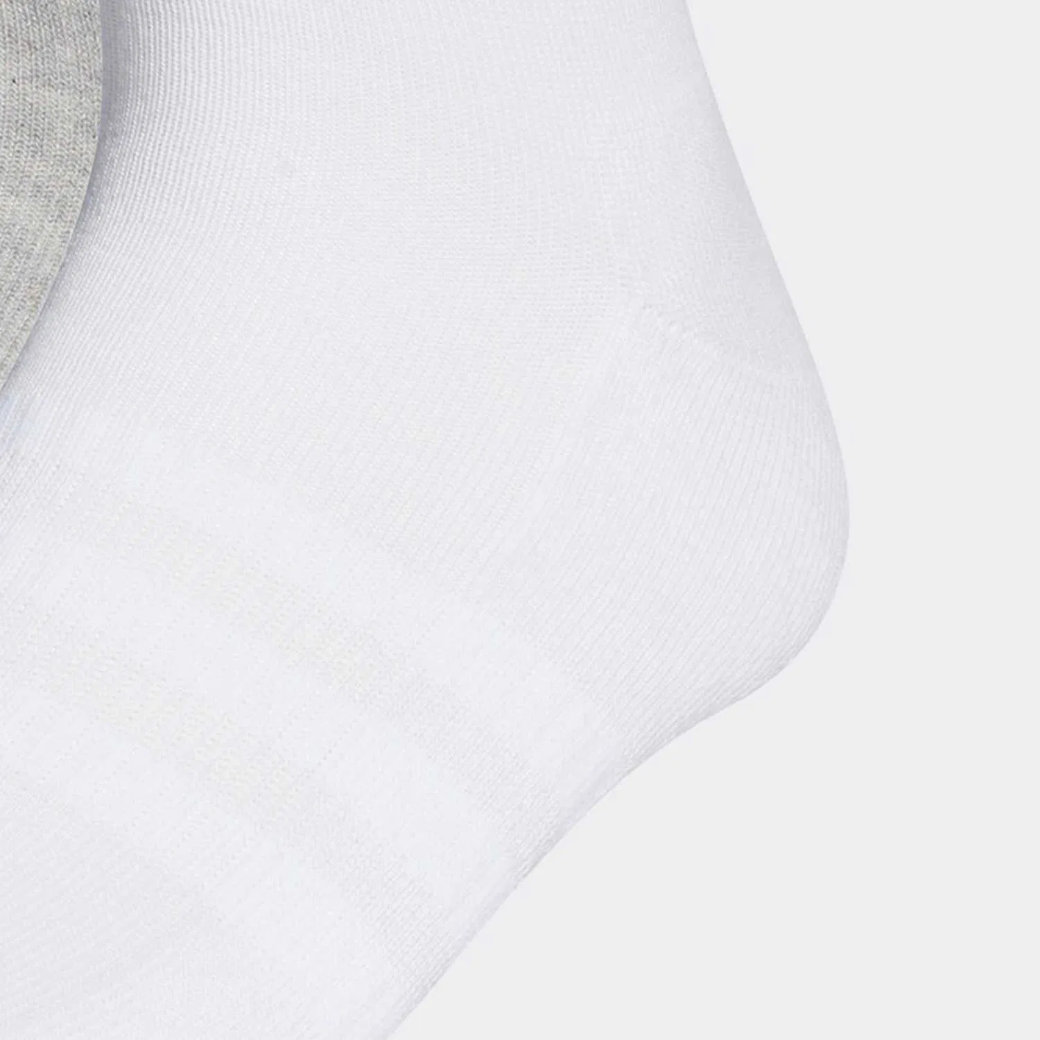 Детские носки-следки набор из 3 пар Adidas, Black/White/Gray — фото 4