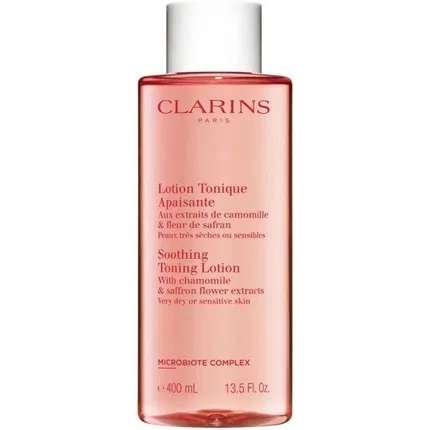 Тоник успокаивающий для очень сухой и чувствительной кожи Clarins, 400 мл