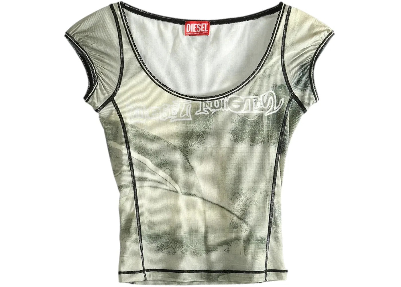 Женский топ-майка с принтом T-Icaty Diesel, Multicolor