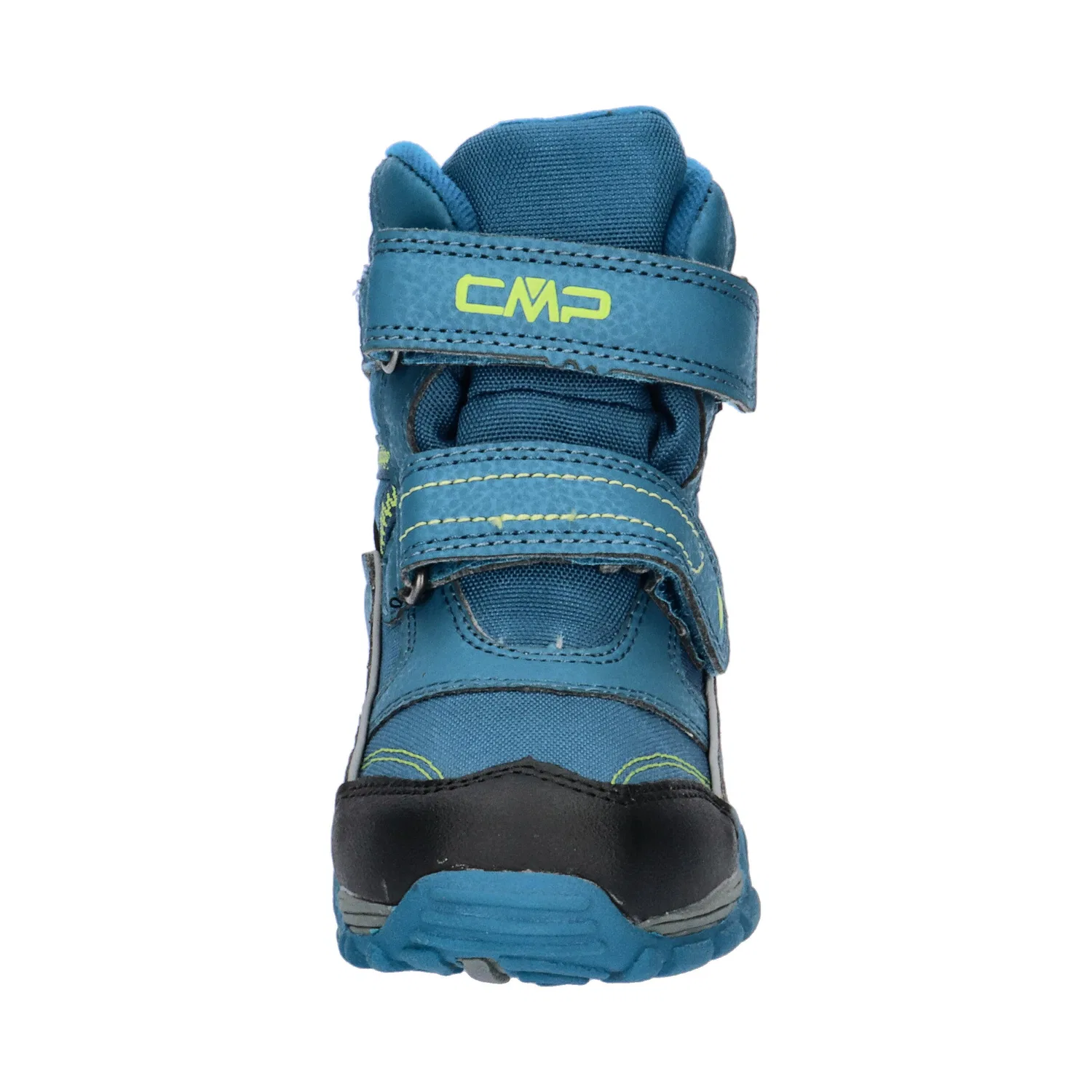 Детские зимние ботинки водонепроницаемые Pyry Snow Boot WP Cmp, Berlinerblau / Gelb / Schwarz — фото 3