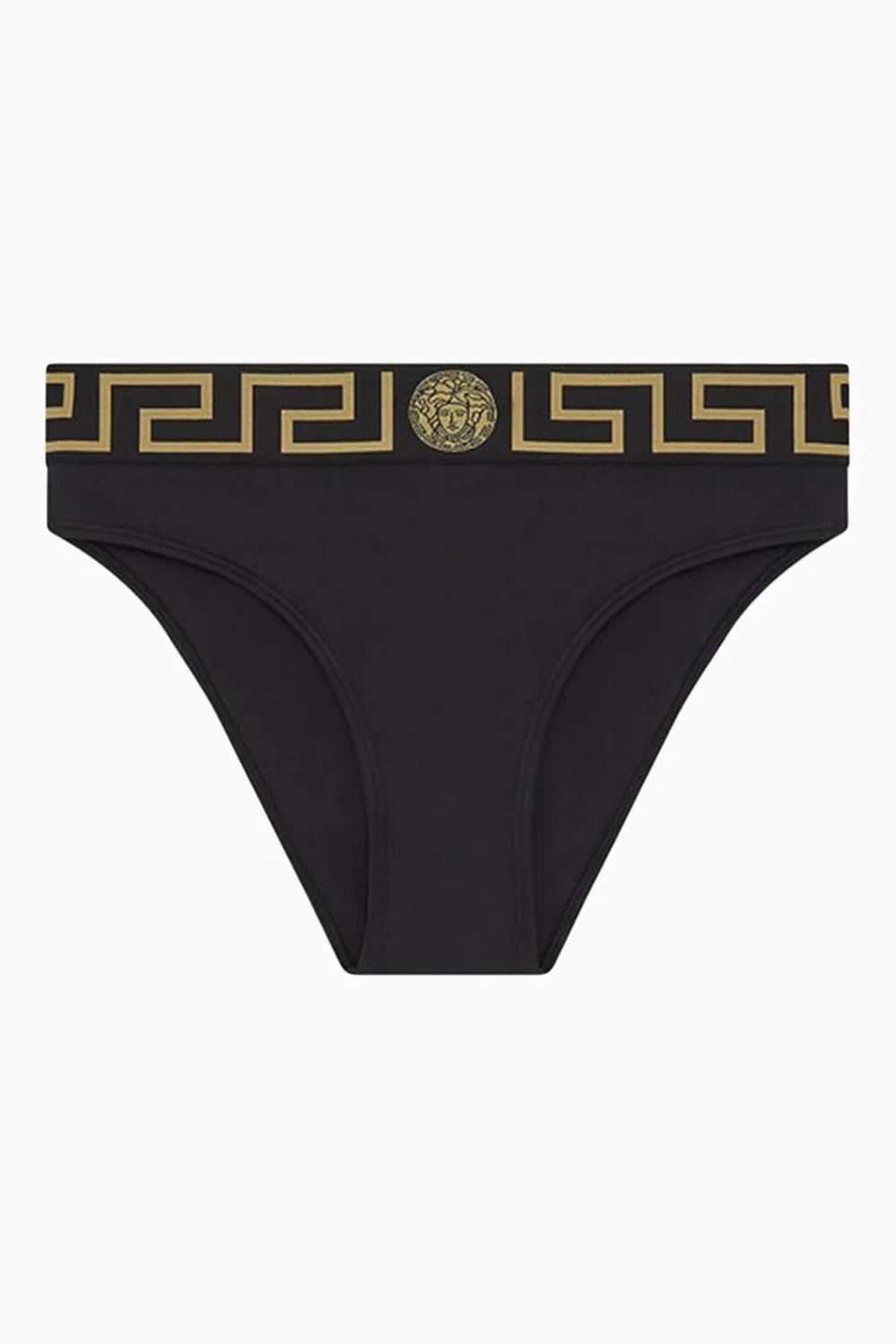 Плавки бикини с высокой посадкой Greca Border Versace