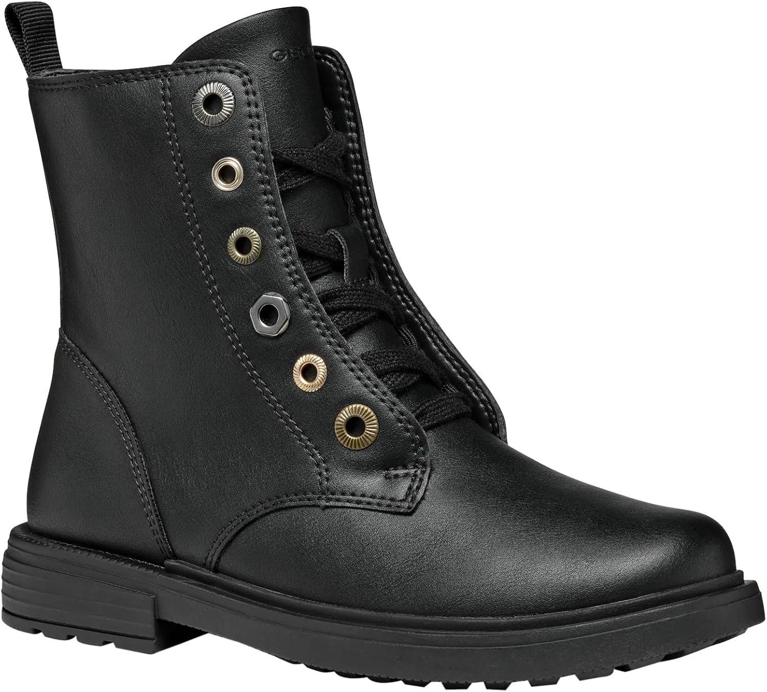 Детские ботинки для девочек J Eclair Girl Geox, Black