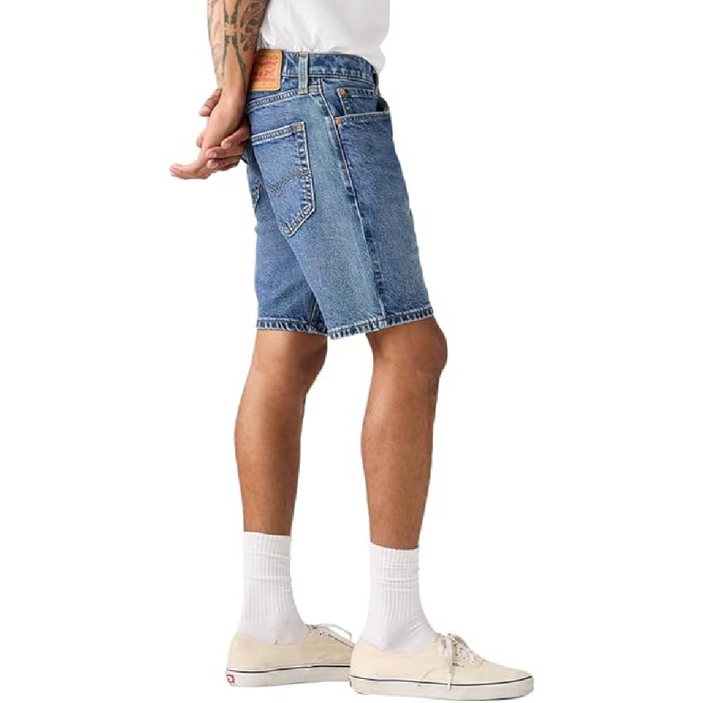 Мужские джинсовые шорты Levi's Slim Cut Off, светло-синий — фото 3