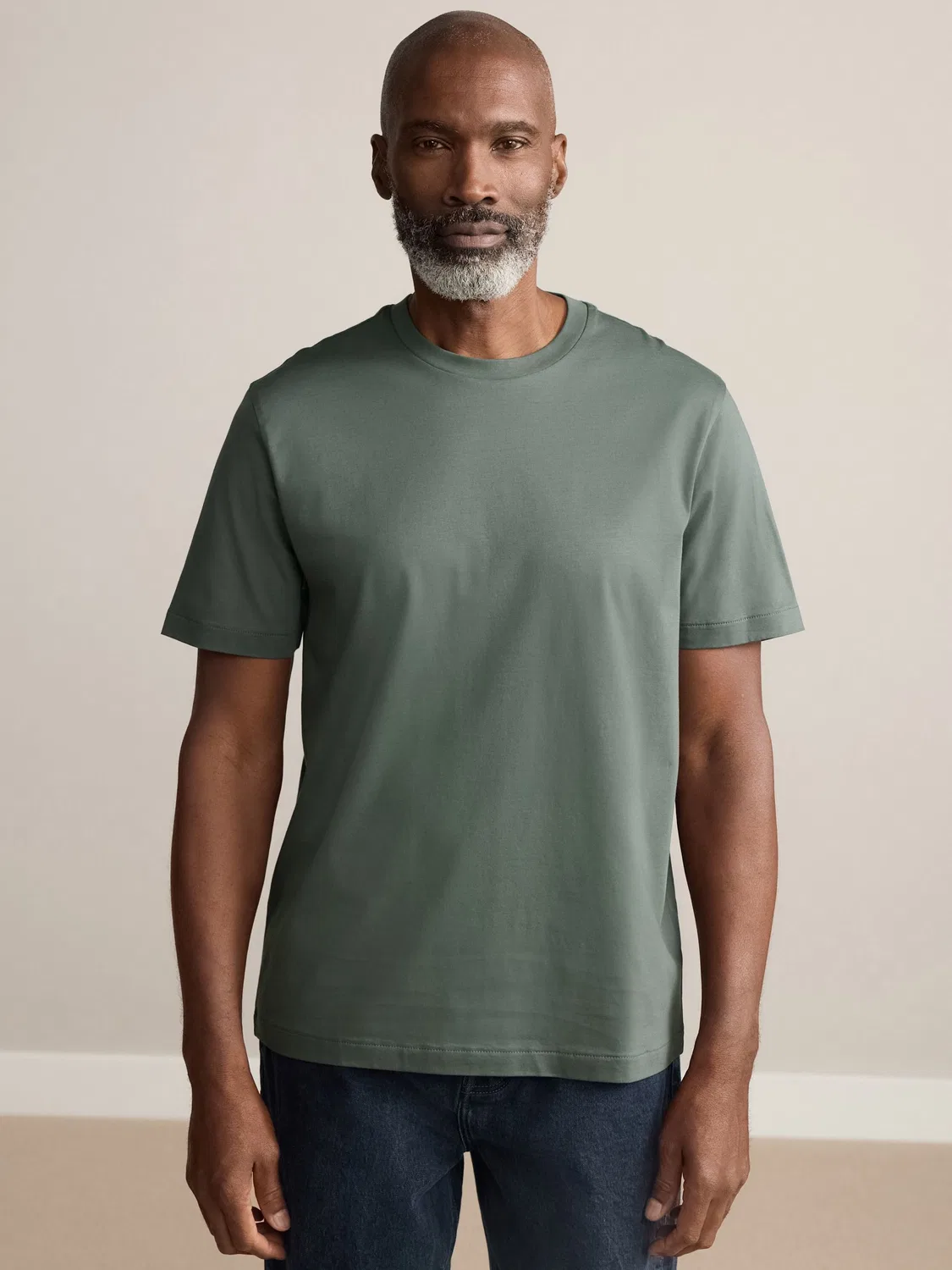 Футболка хлопковая Signature SUPIMA Cotton Next, темно-зеленый