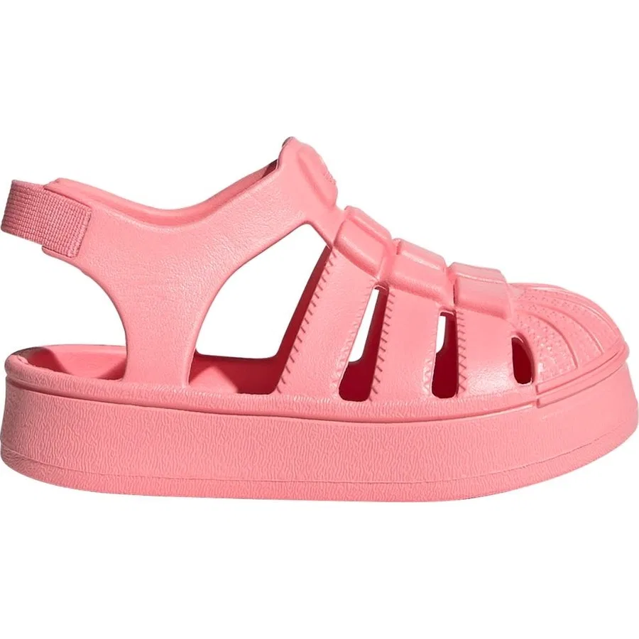 Детские сандалии Superstar Sandals Kids adidas, Розовый