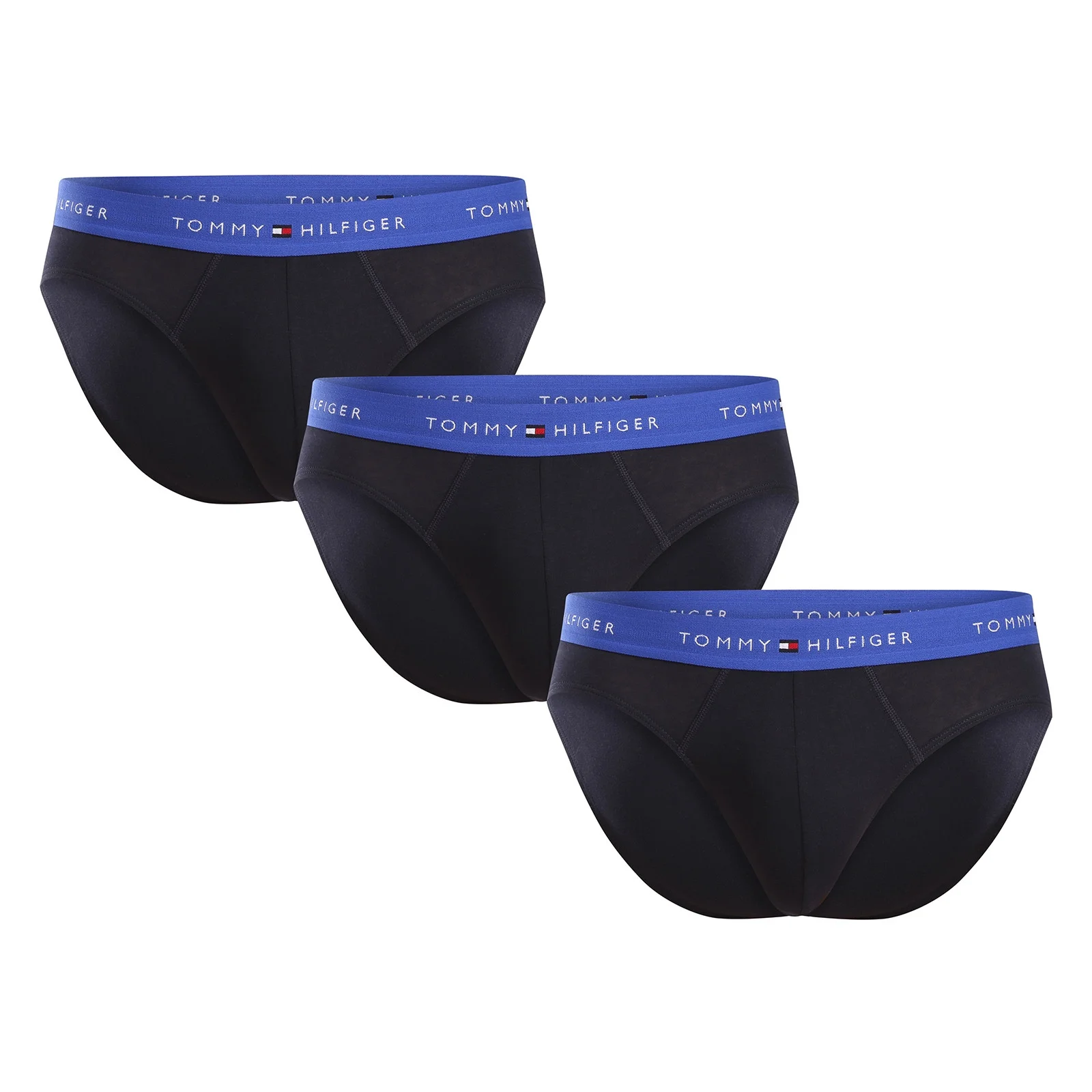 Комплект трусов Tommy Hilfiger Signature Cotton Essentials, 3 предмета, темно-синий