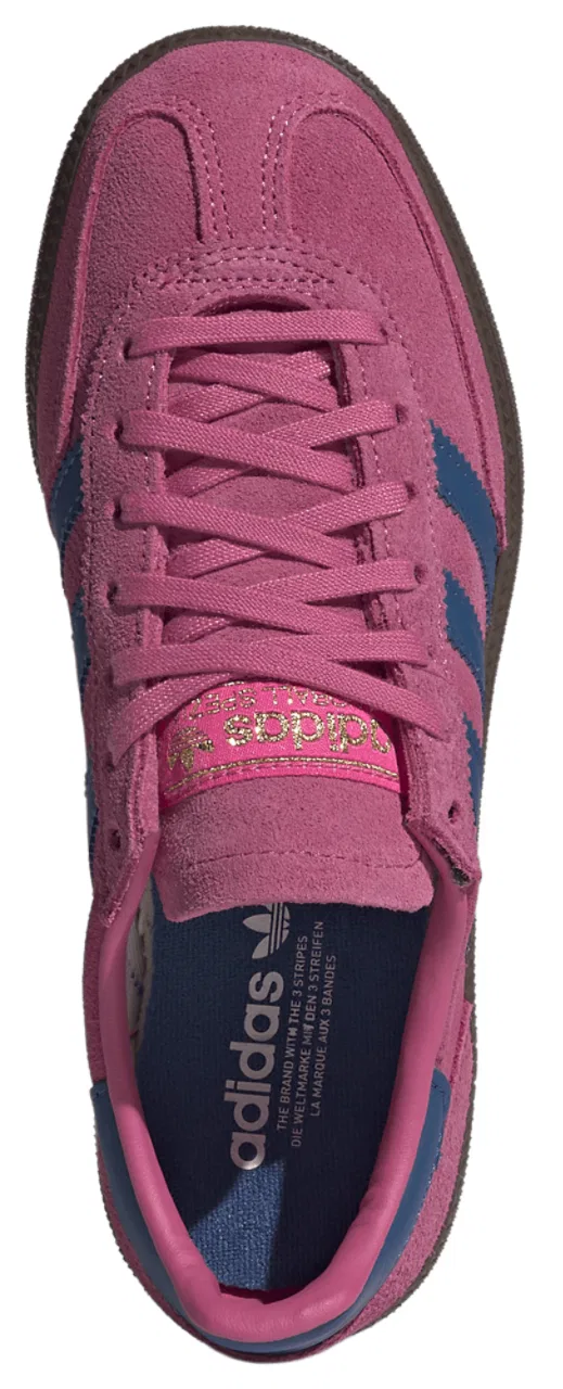 Кроссовки для мальчиков Handball Spezial Adidas, цвет Dark Marine/Shock Pink/Gum — фото 4