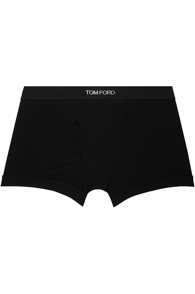 

Хлопковые боксерские трусы Tom Ford, черный