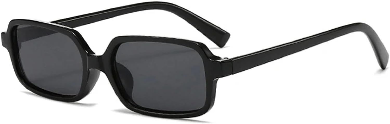 

Классические модные солнцезащитные очки небольшого размера для женщин и мужчин, роскошные, для активного отдыха, вождения и путешествий, с защитой от УФ-излучения UV400 TKKTLLT, Black Gray