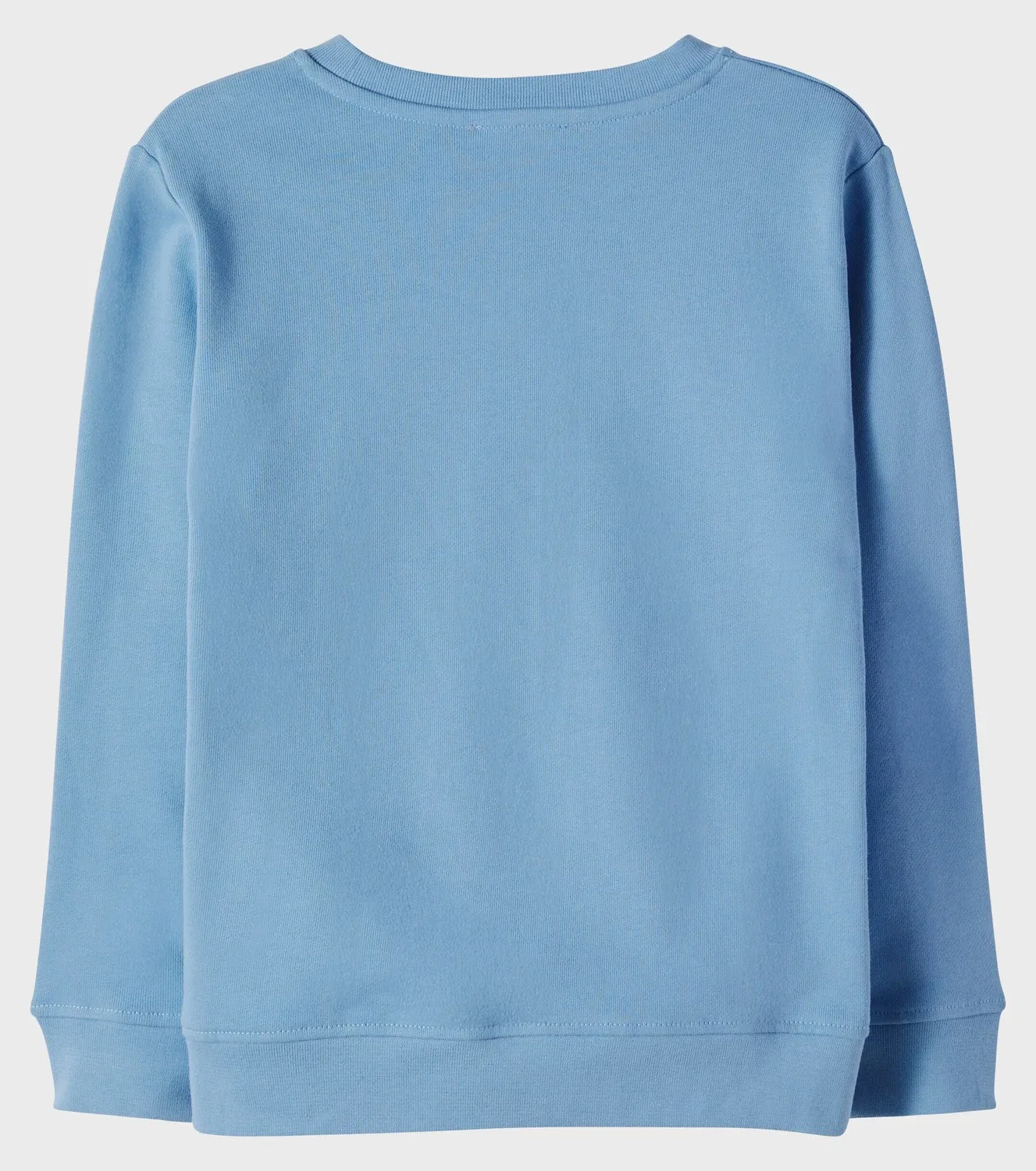 Свитшот из хлопкового флиса с логотипом Stella Mccartney Kids, синий — фото 3