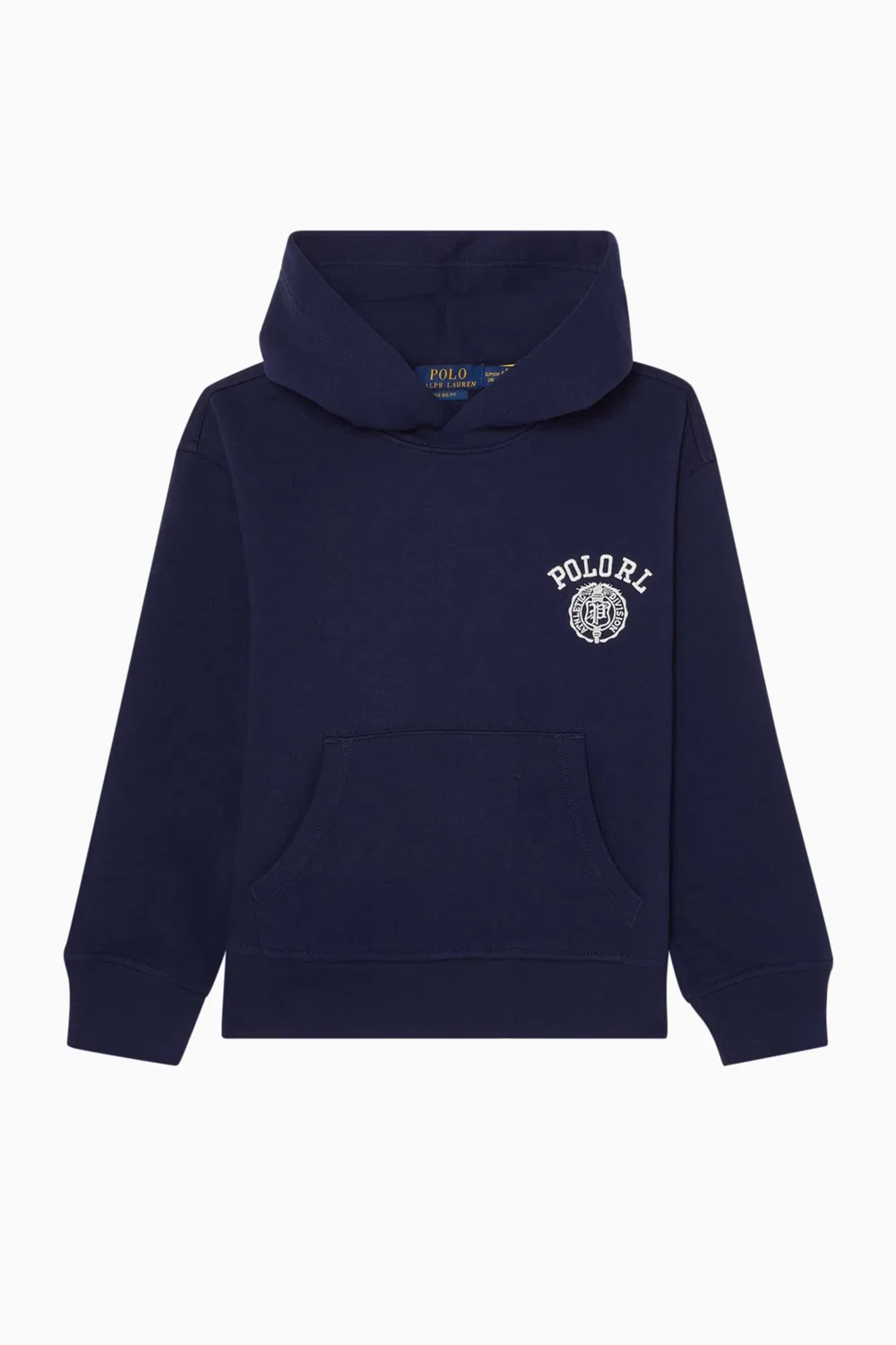 Худи из флиса Big Fit Logo Polo Ralph Lauren