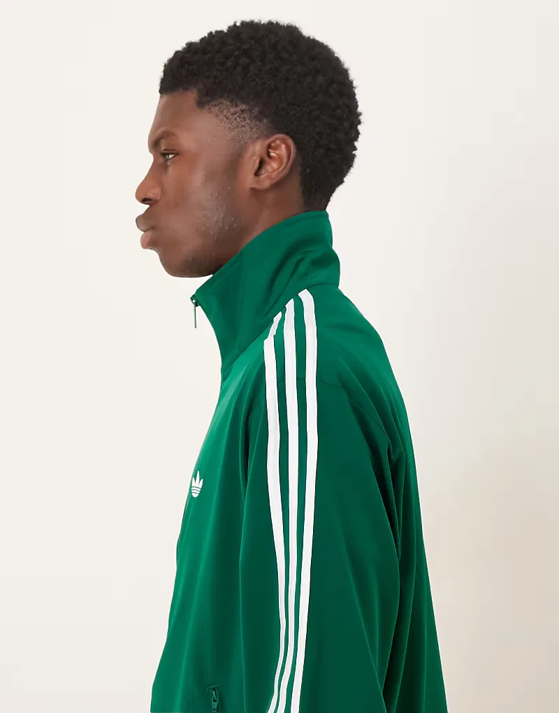 Куртка спортивная Firebird Adidas Originals, темно-зеленый — фото 4