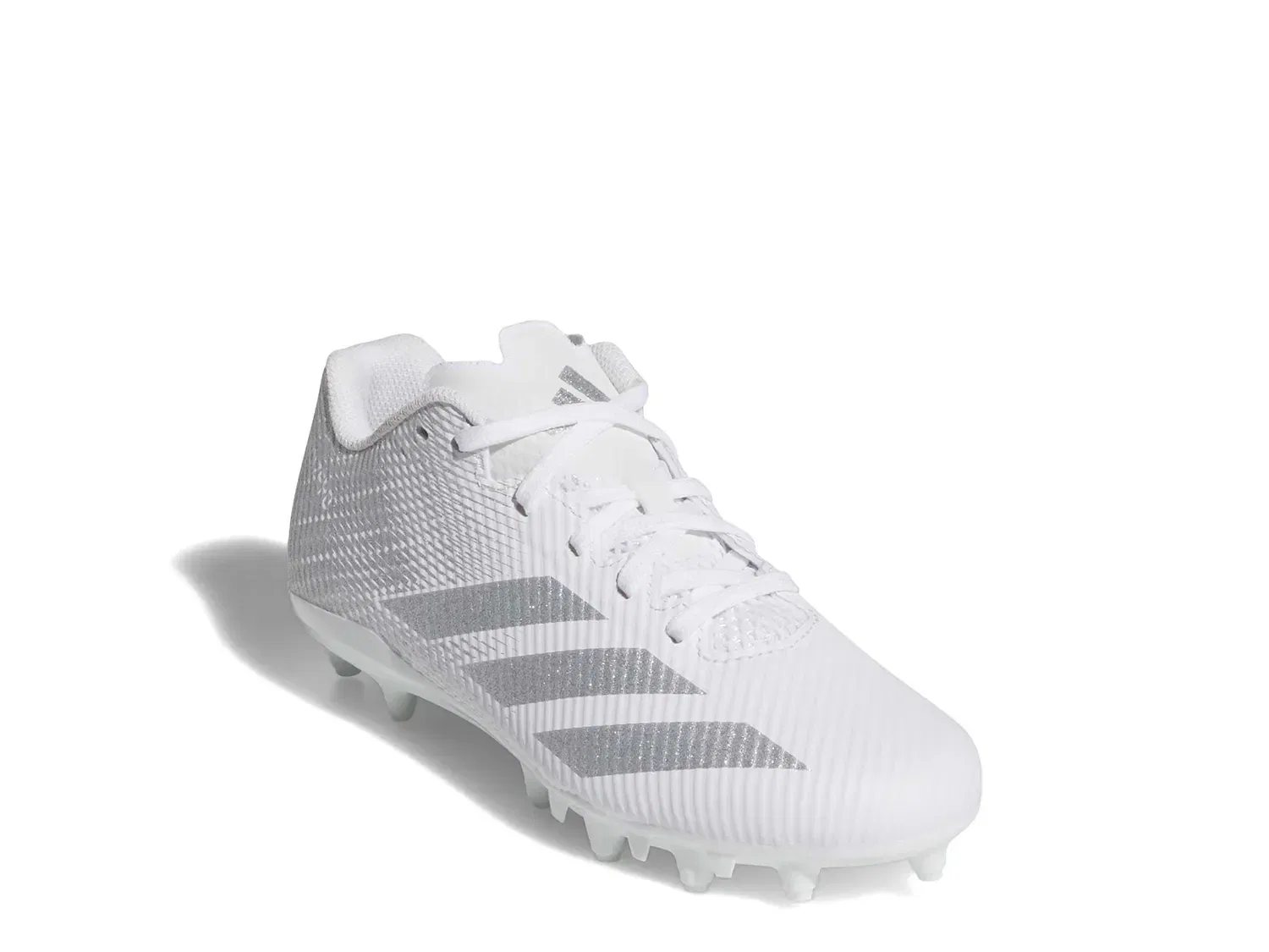 Кроссовки футбольные Adizero Electric.2 II, adidas, белый/серебристый