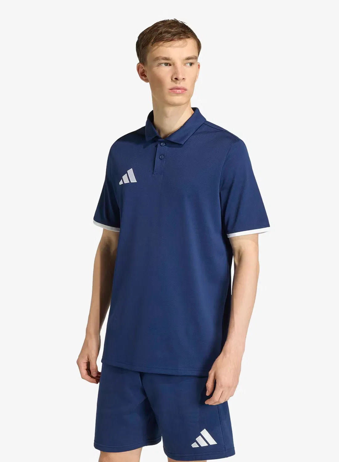 Поло с технологией Climacool Entrada 26 Adidas, белый