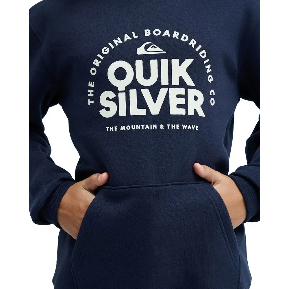 Худи Fundamental Ride Quiksilver, синий — фото 4