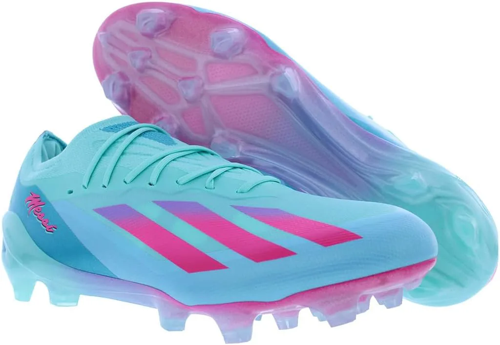 Кроссовки унисекс Adidas X Crazyfast Messi Hype.1 F, розовый — фото 4