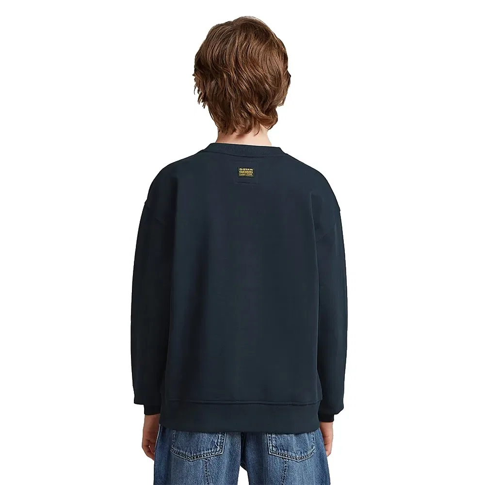 Детский свитшот для мальчиков свободного кроя Loose UB G-Star, Blue — фото 2