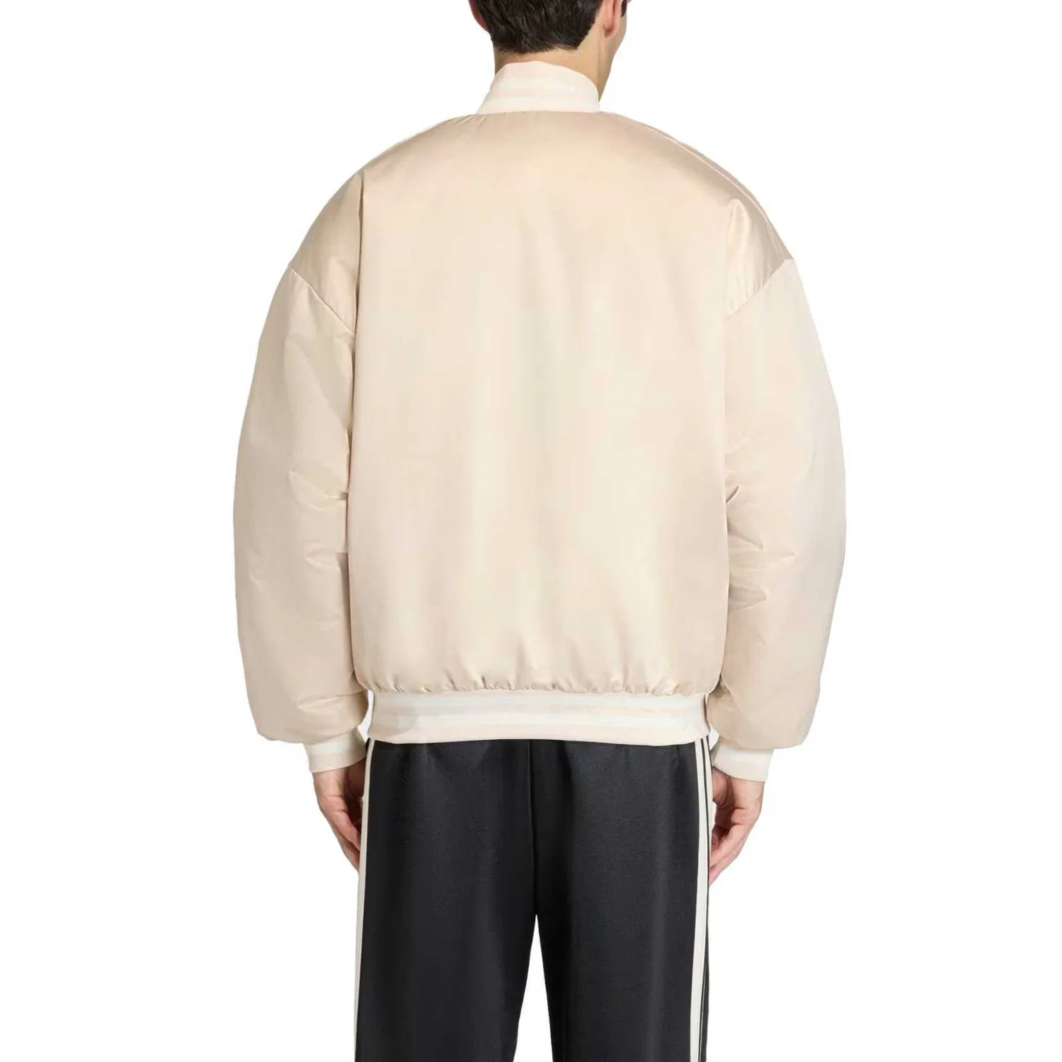 Мужская куртка-пилот хлопковая с воротником-стойкой Crystal Linen Adidas, Crystal Linen — фото 4