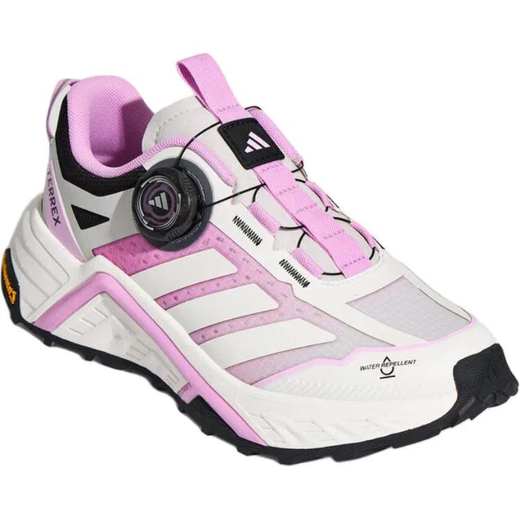 Детские уличные кроссовки для мальчиков и девочек Adidas, Pink White — фото 4