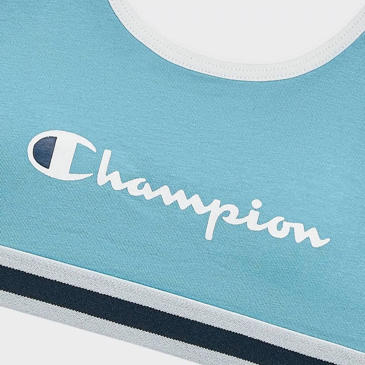 Детское бра для девочек хлопковое Champion Iconic Essentials, Light Blue — фото 3