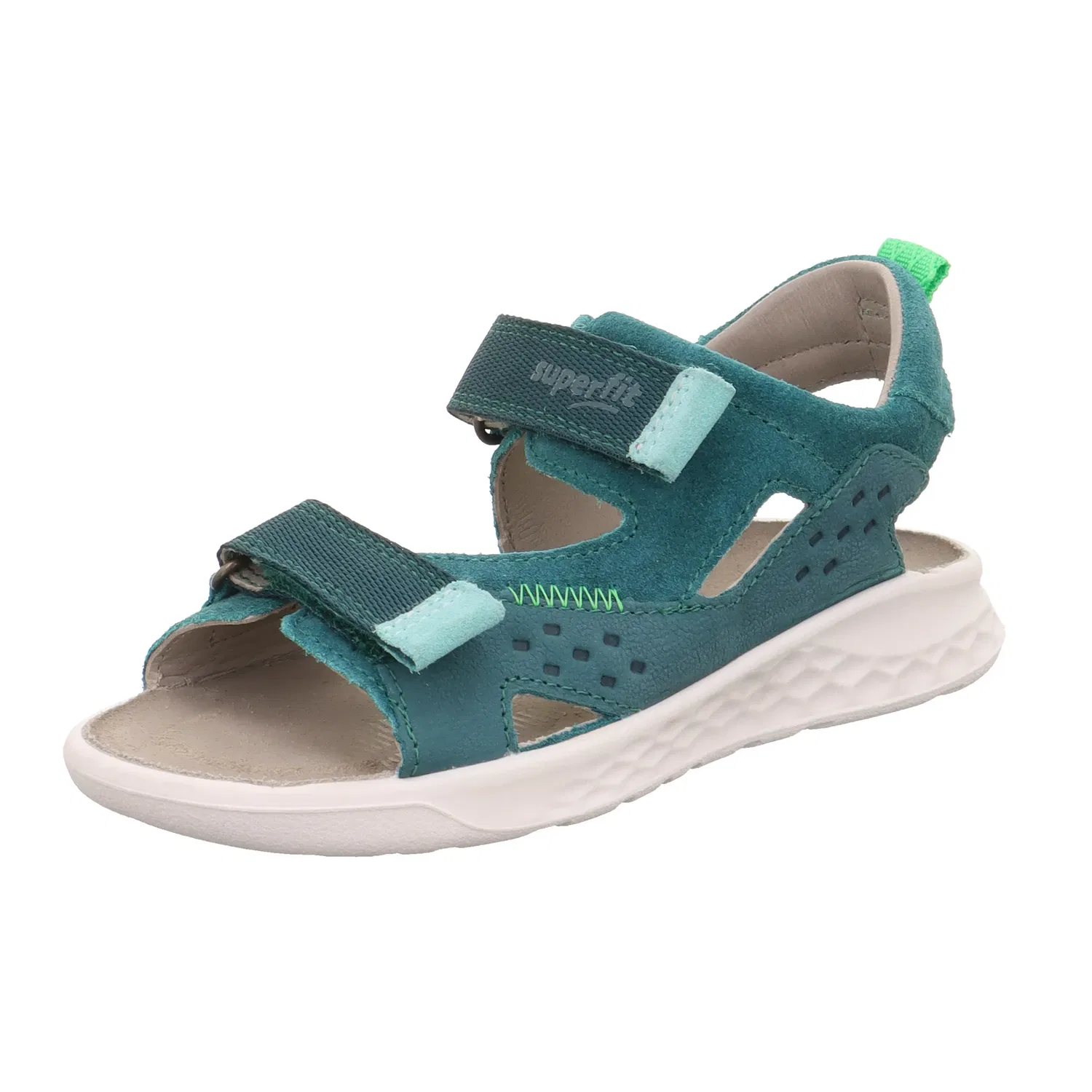 Сандалии с ремешками Lagoon Midi Superfit, зеленый
