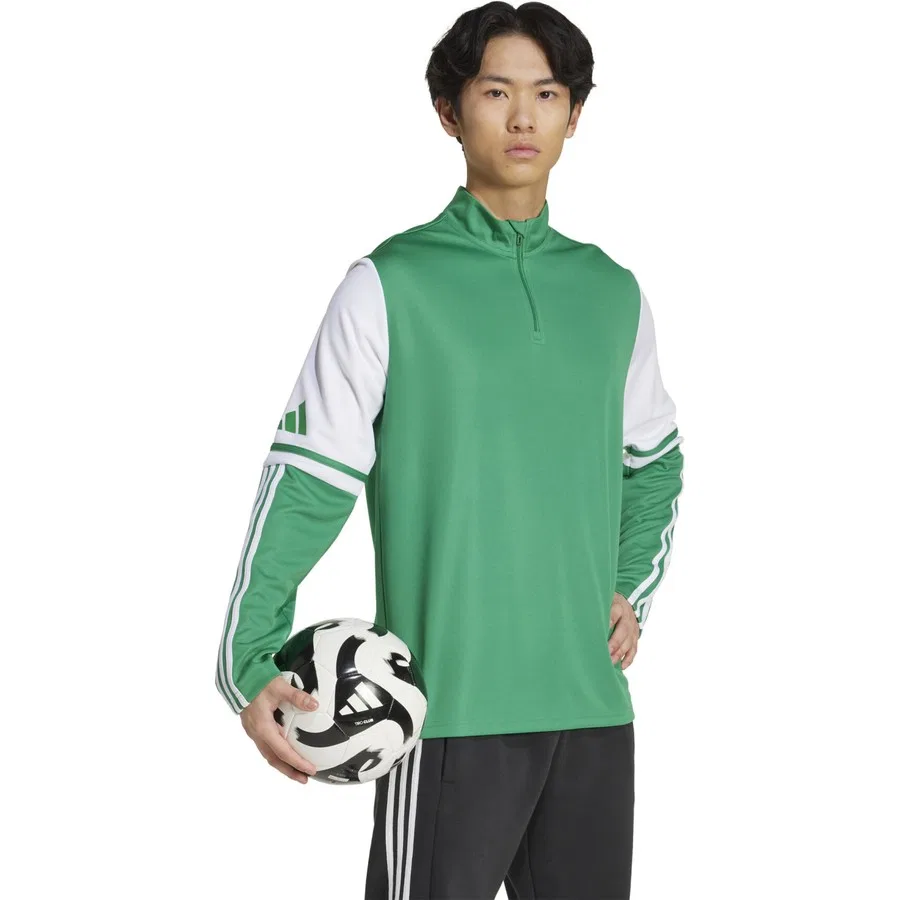 Мужской свитшот с капюшоном JP3161 SQ25 Tr Top adidas, Зеленый — фото 2