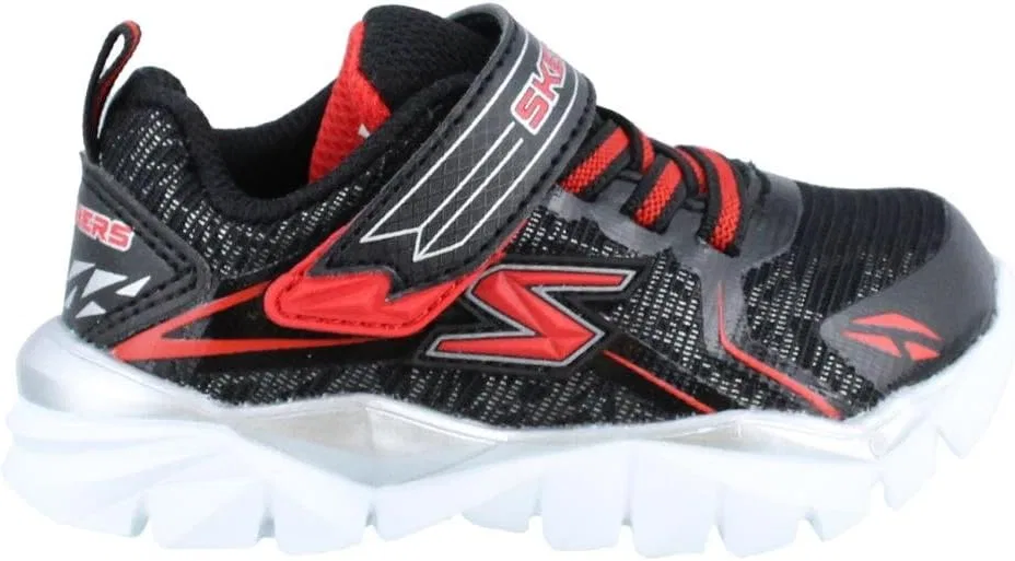Детские кроссовки для мальчиков Electronz Blazar Skechers, Black/Red — фото 2