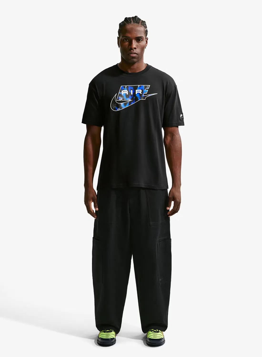 Футболка с принтом Nike NSW Air AOP, черный