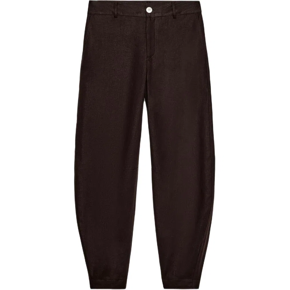 Женские брюки повседневные Brown ZARA, Brown