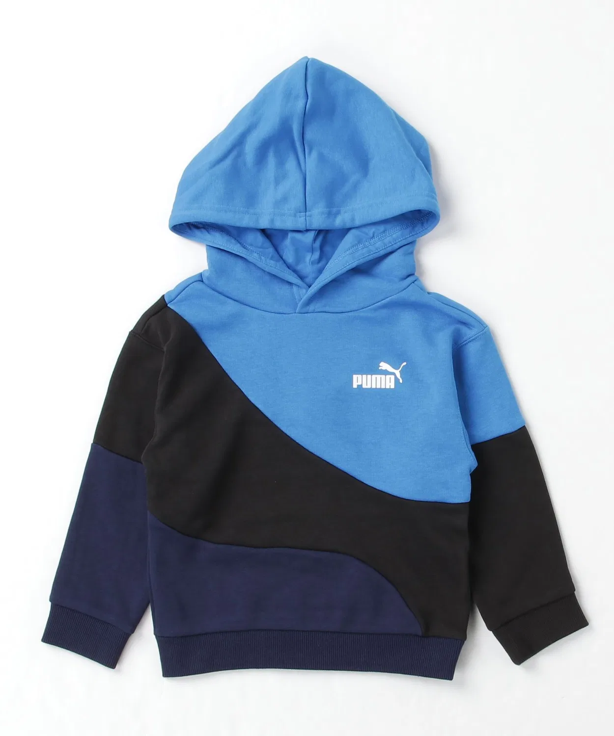 Детский худи с принтом PUMA Power Cat PUMA, Blue