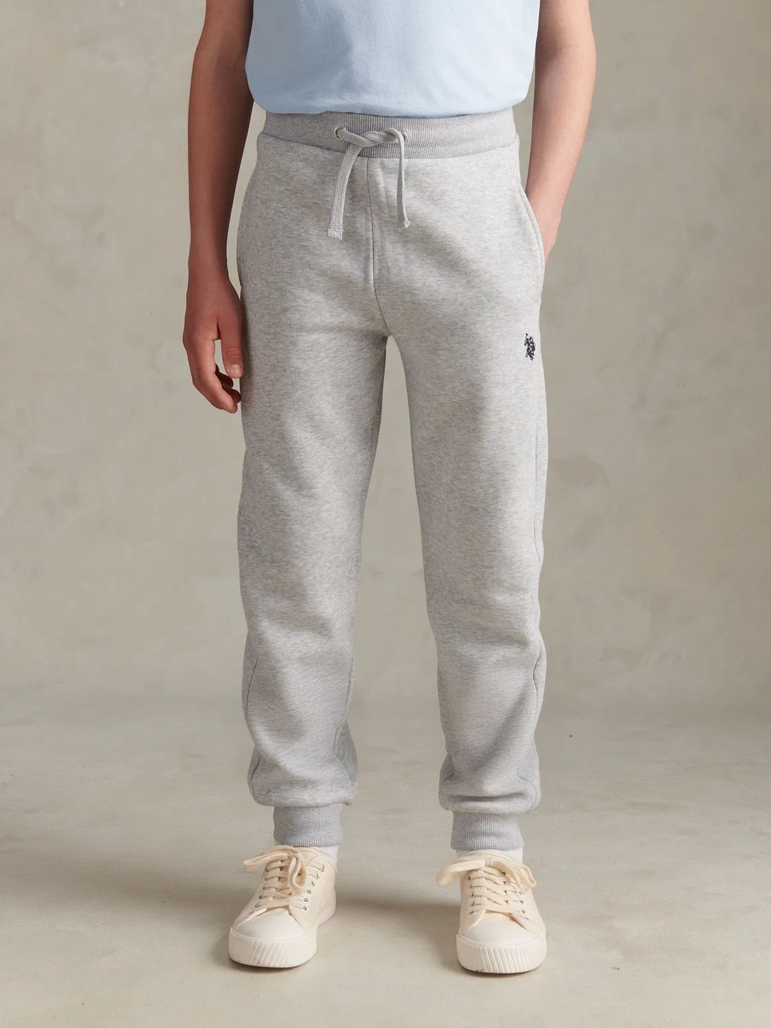 Джоггеры Double Horsemen U.S. Polo Assn, серый